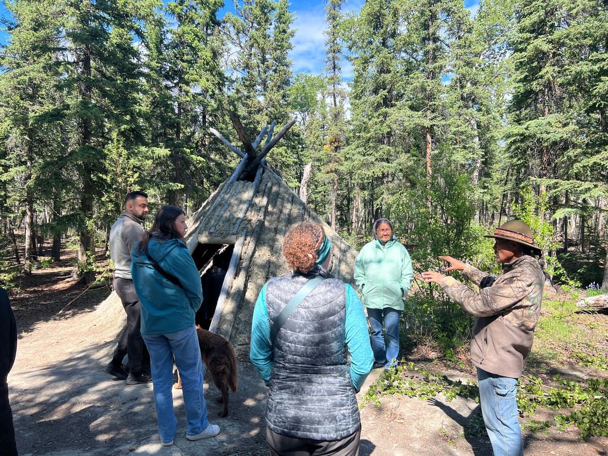 Community garden with Indigenous plants